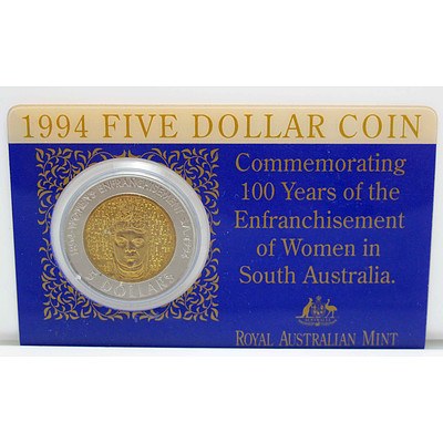 Royal Australian Mint Coin $5 1994