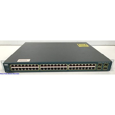 Cisco Catalyst 3560 48 Port Gigabit Ethernet Switch