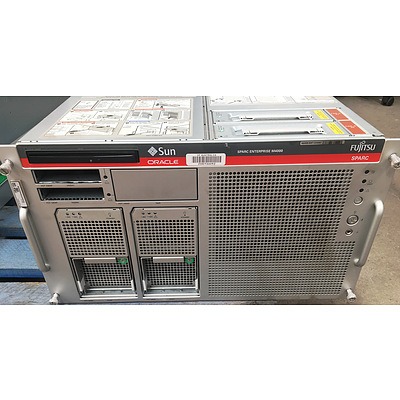 Fujitsu Sparc Enterprise M4000 Quad SPARC64 VII 2.66GHz 6 RU Server