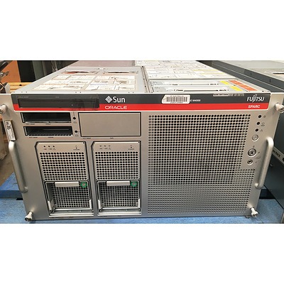 Fujitsu Sparc Enterprise M4000 Quad SPARC64 VII 2.66GHz 6 RU Server