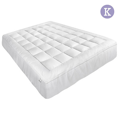 Pillowtop Mattress Topper Protector Pad Cover King - Brand New