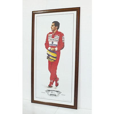 Limited Edition Ayrton Senna da Silva Ten Year Anniversary 1994-2004 Presentation