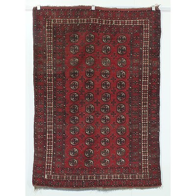 Hand Knotted Wool Pile Rug