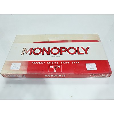 Waddingtons Monopoly UK Edition