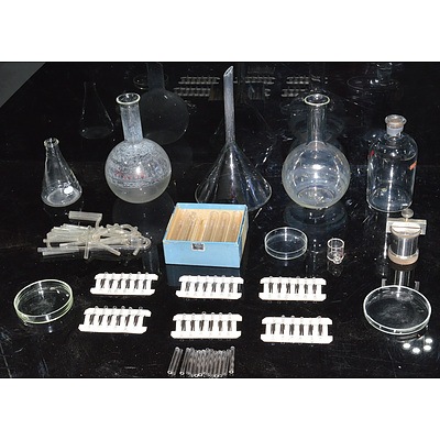 Collection of Laboratory Glassware- Seventy Pieces