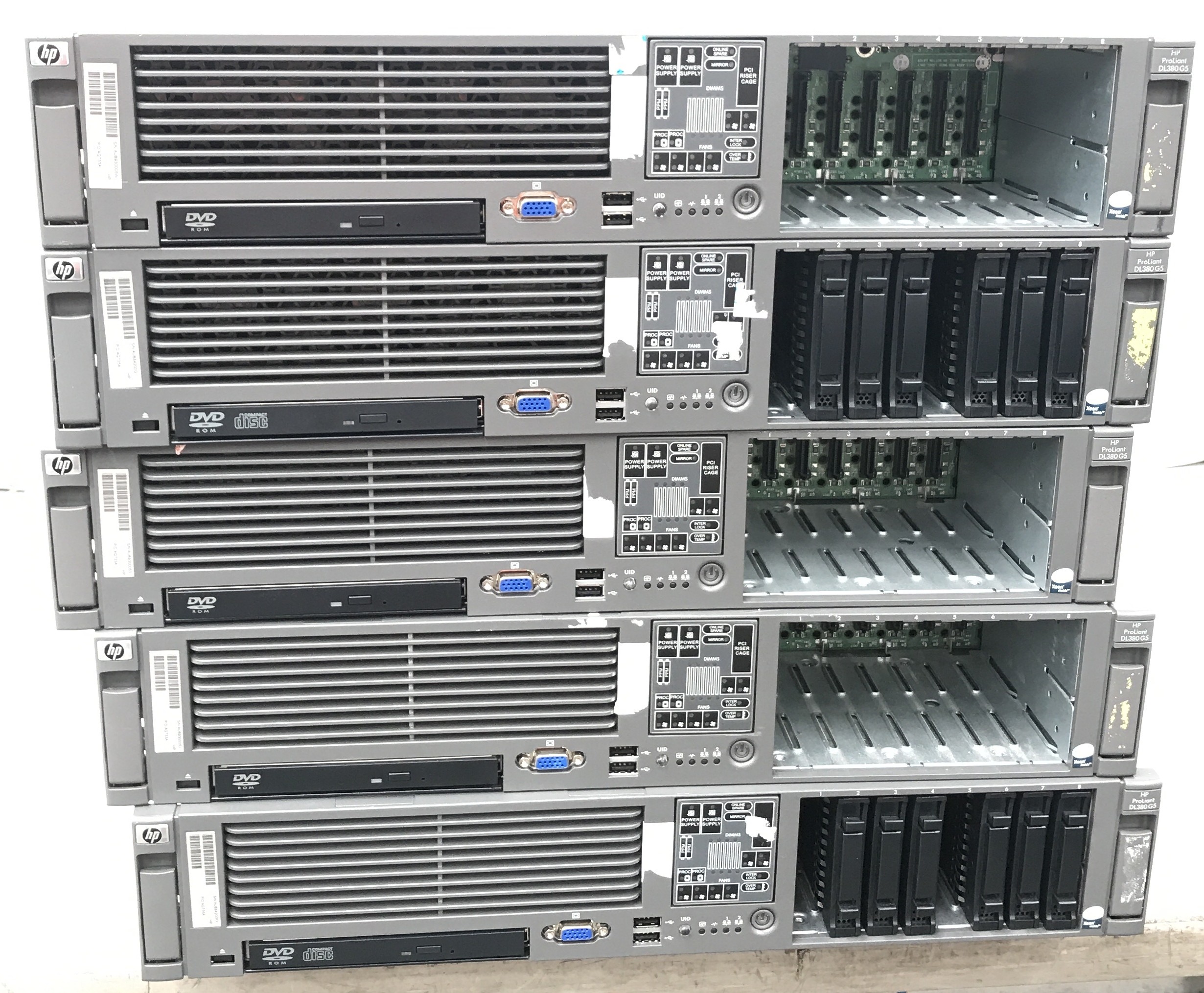 Hp proliant dl380 g5 настройка