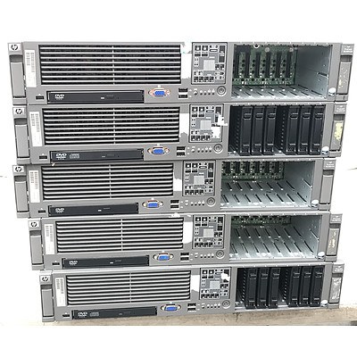 HP ProLiant DL380 G5 Server - Lot of 5