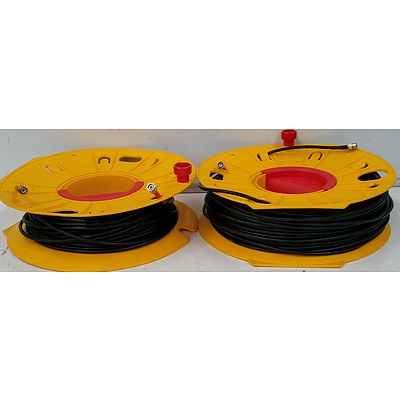 Two Reels of AV/Coaxial Cable