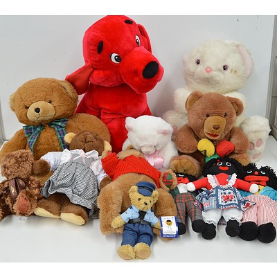 Collection of Stuffed Animal Toys - Lot of 13