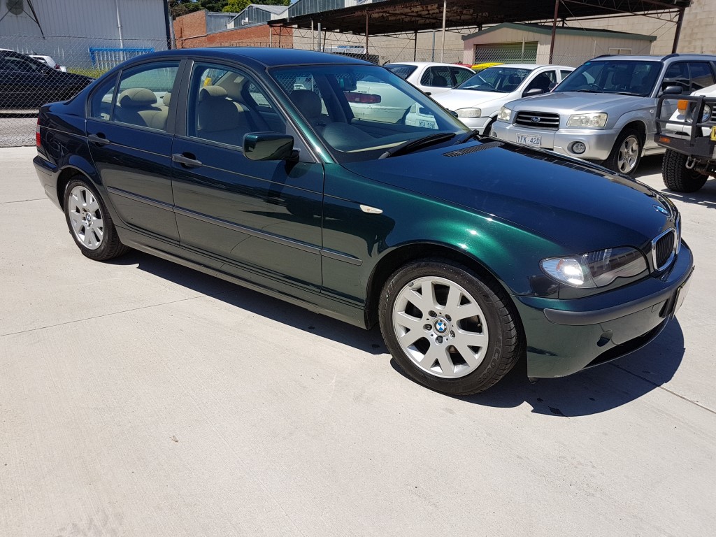 11 02 Bmw 318i E46 4d Sedan Green Lot Allbids