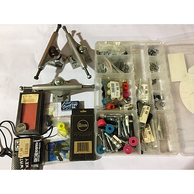 Assorted Skateboard Accessories and Tools - Brand New -  Total RRP $300+