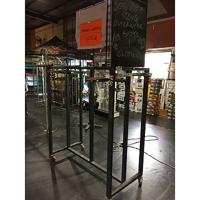 Shop Display Racks - Lot of 2