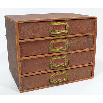 Vintage Paper Drawers