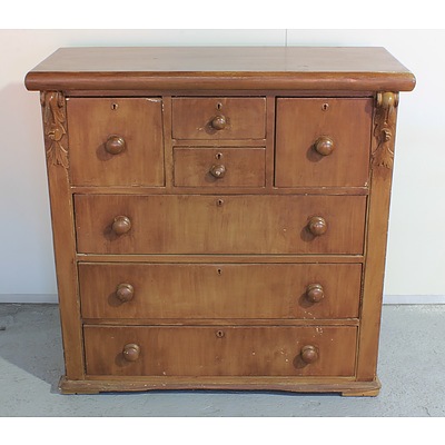 Antique Kauri Pine Chest of Drawers - Lot 925543 | ALLBIDS