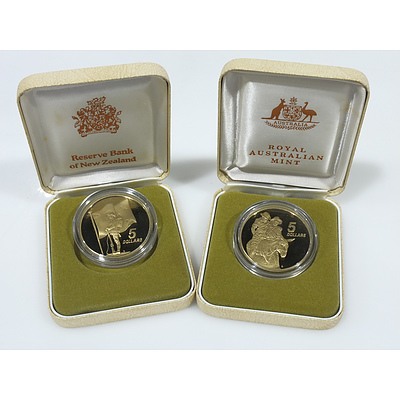 The Anzac 75th Anniversary Commemorative Coin Set 1990