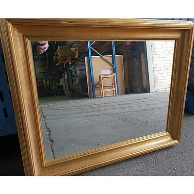 Gilt Wood Framed Mirror