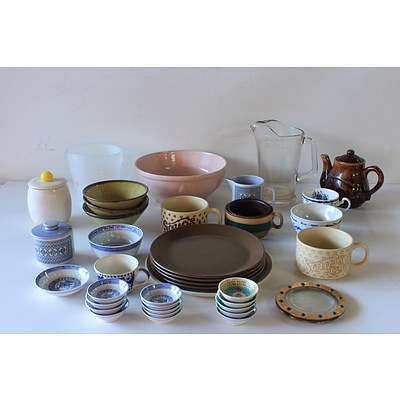 Collection of Kitchenware, Ceramics, Glass, and More