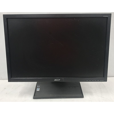 Lot of 2 Acer B193W 19 Inch LCD Monitor