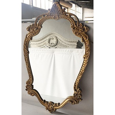 Champion Contemporary French-Style Giltwood Mirror