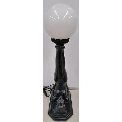 Reproduction Art Deco Style Lamp