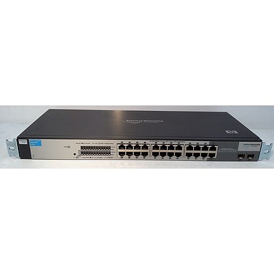 HP ProCurve 1800-24G J9028B 24 Port Gigabit Ethernet Switch