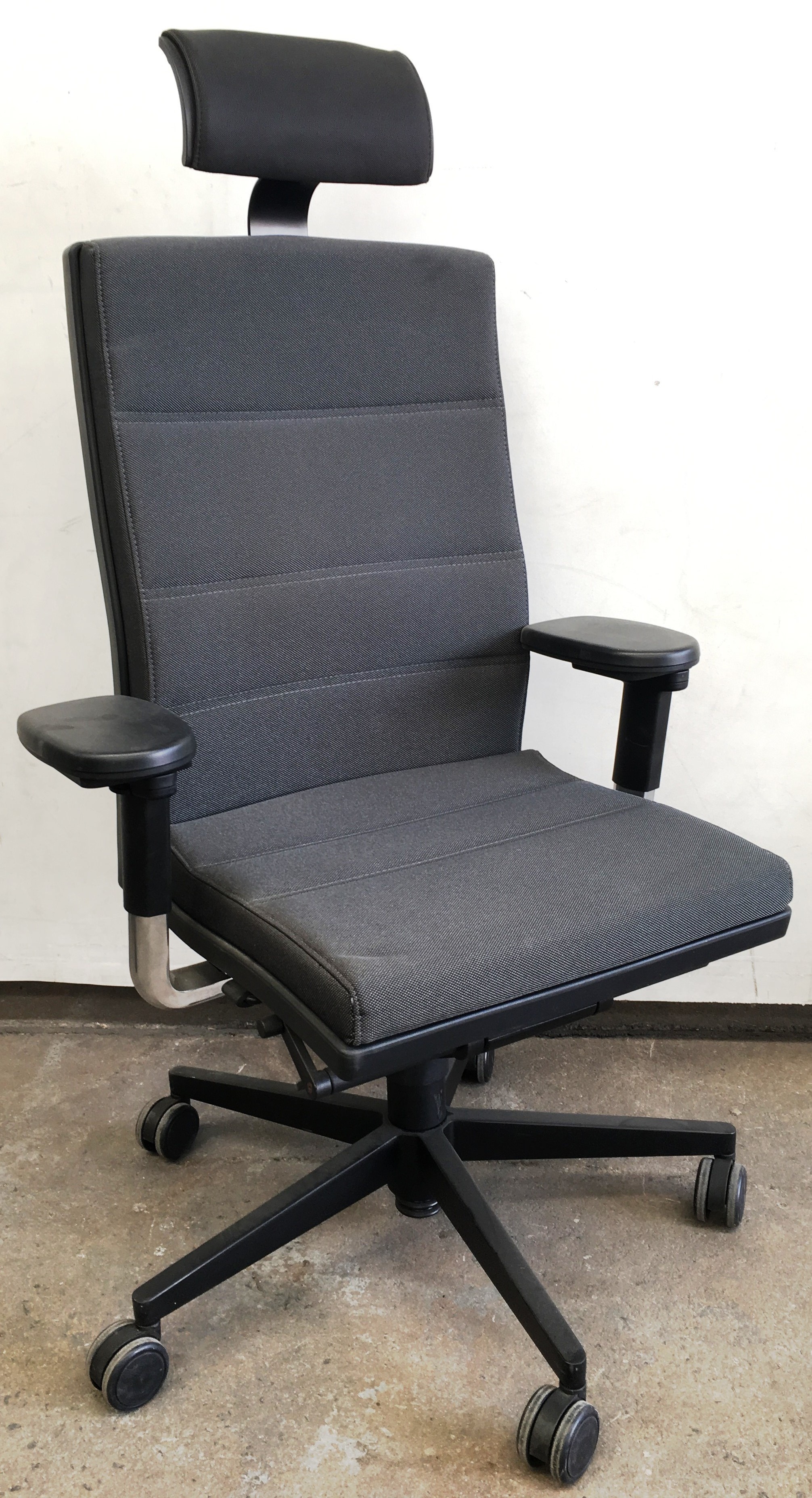 Sedus Grey Fabric Office Chair Lot 910554 ALLBIDS