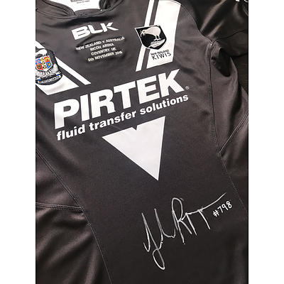 My signed Kiwi test jersey-Jordan Rapana