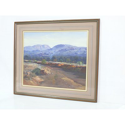 Douglas (Doug) Sealy (1937-) Kings Canyon Oil on Canvas Board