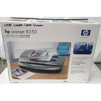 Hp Scanjet 8250 A4 Flatbed Scanner