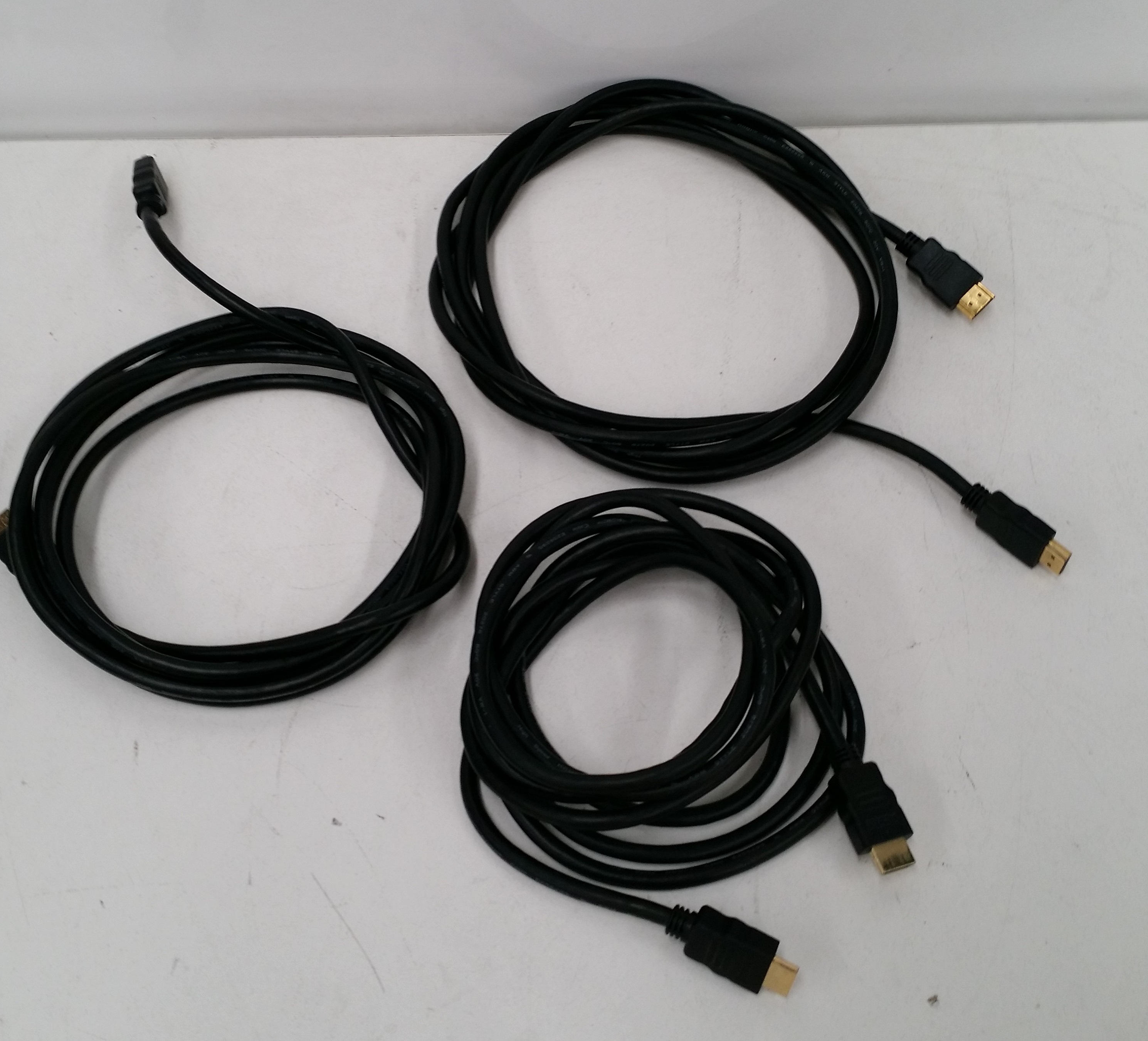Lot of Three HDMI Cables Lot 948371 ALLBIDS