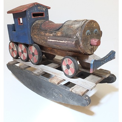 Large Hand Crafted Train