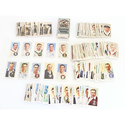 Group of Cricket Themed Cigarette Cards
