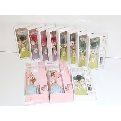 Eleven Angel Flower Ceramic Reed Diffusers