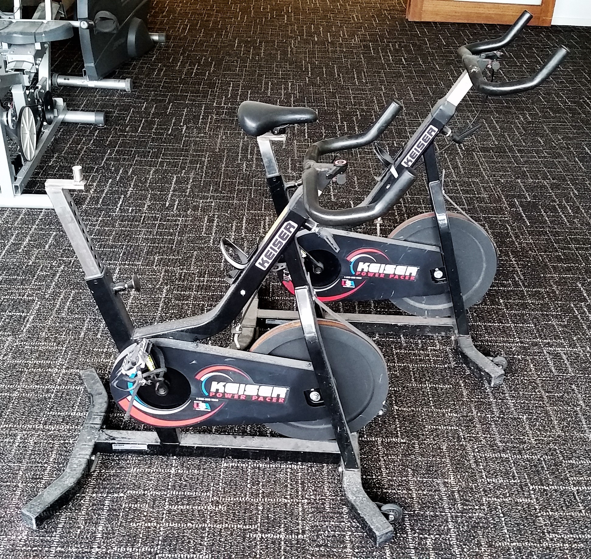 Keiser Power Pacer Spinner Bike Lot of 2 Commercial Grade