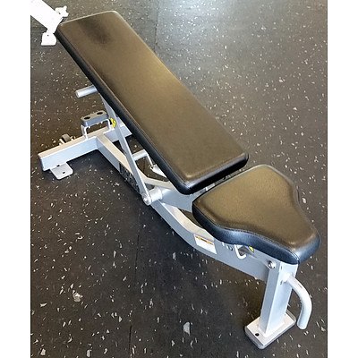 Hammer Strength Adjustable Bench - Grey - Commercial Grade