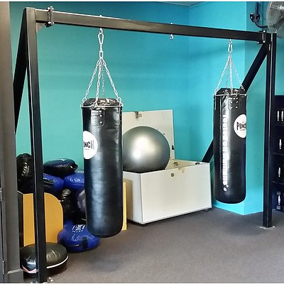 Double Hanging Punching Bag - Commercial Grade
