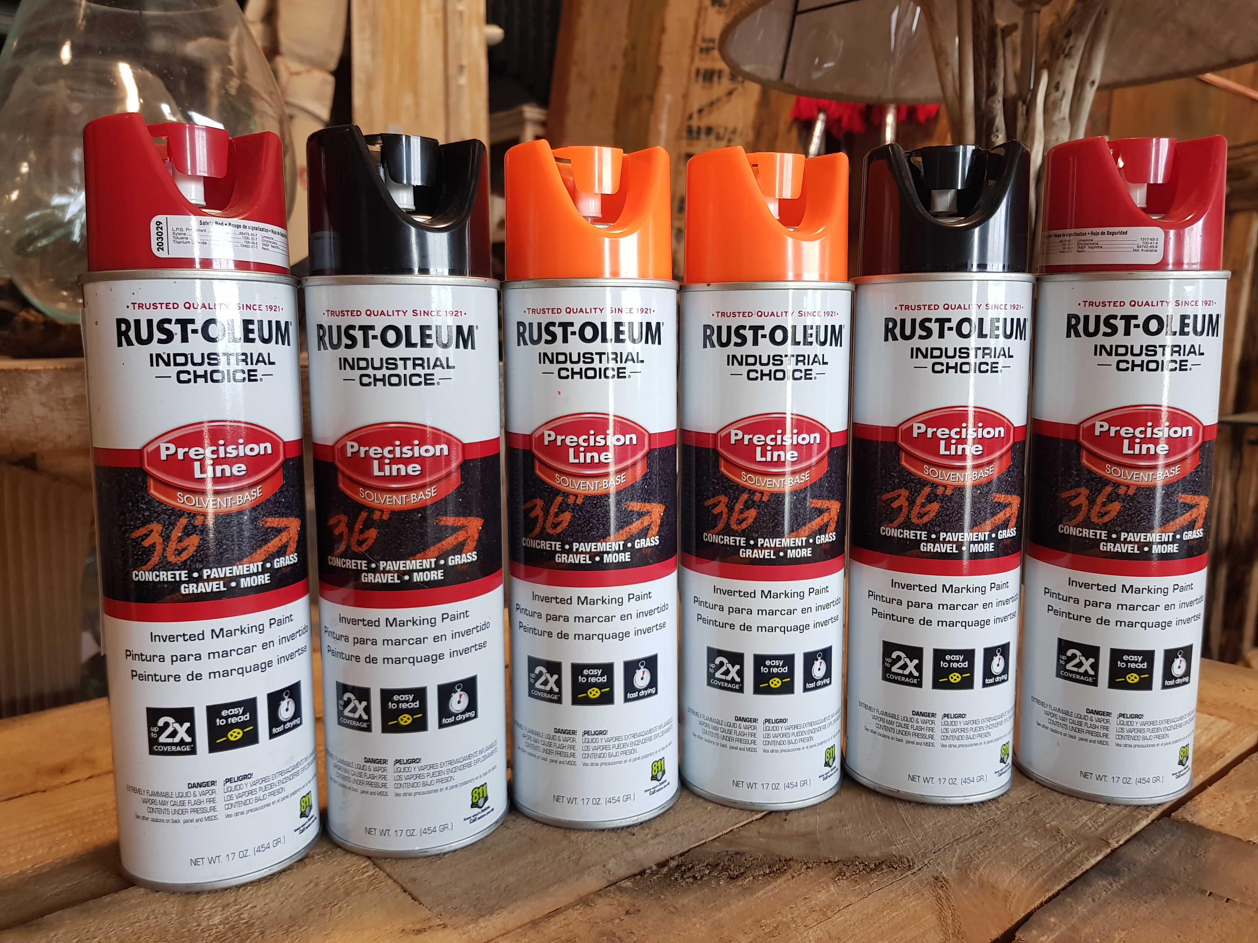 Brand New Lot of 6 Spray Paint Lot 930120 ALLBIDS