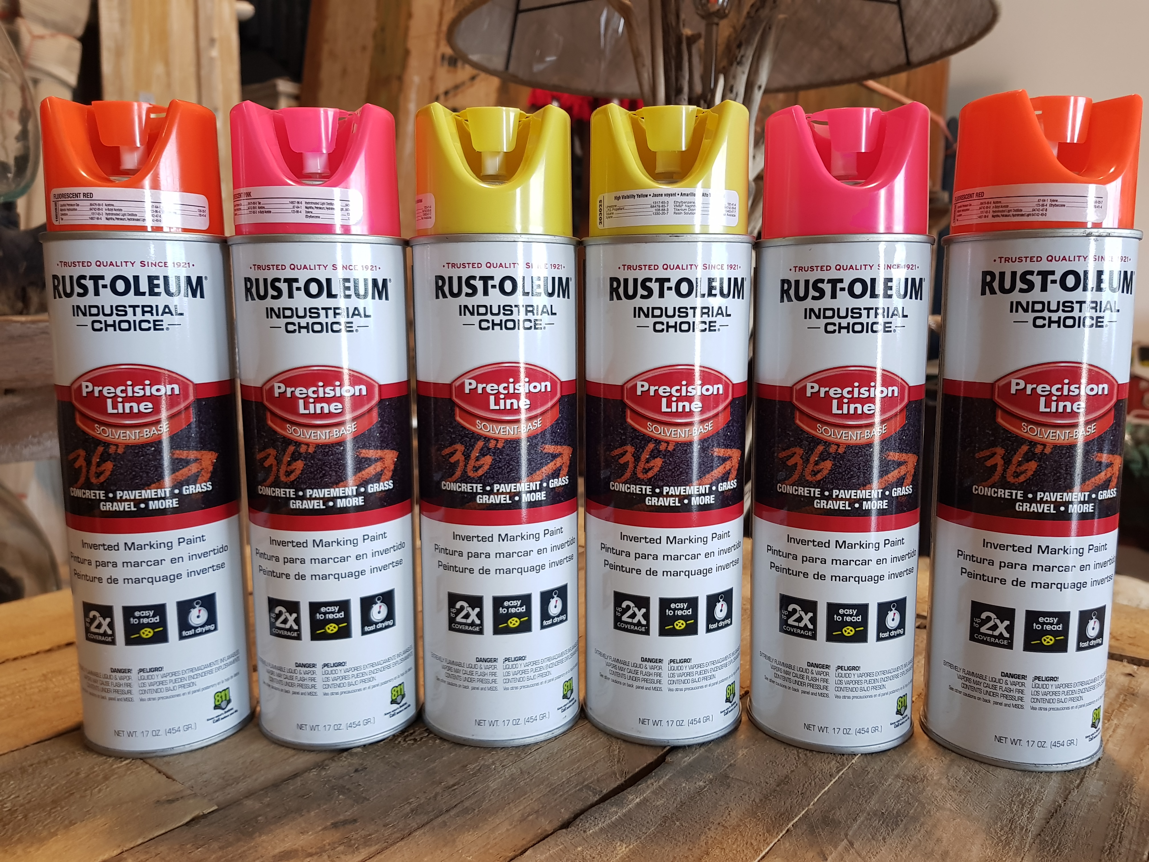 Brand New Lot of 6 Spray Paint Lot 934734 ALLBIDS