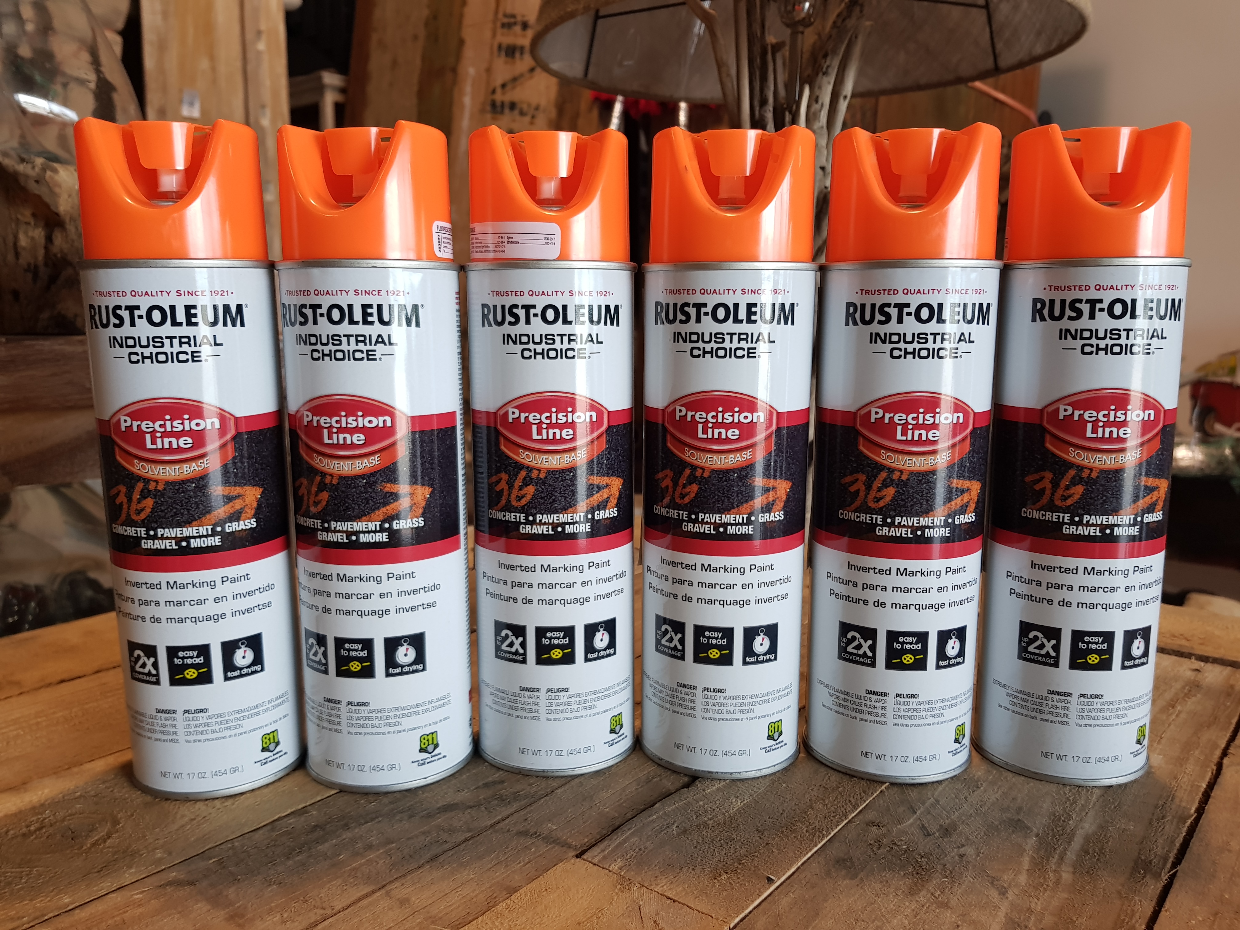 Brand New Lot of 6 Spray Paint Lot 930132 ALLBIDS