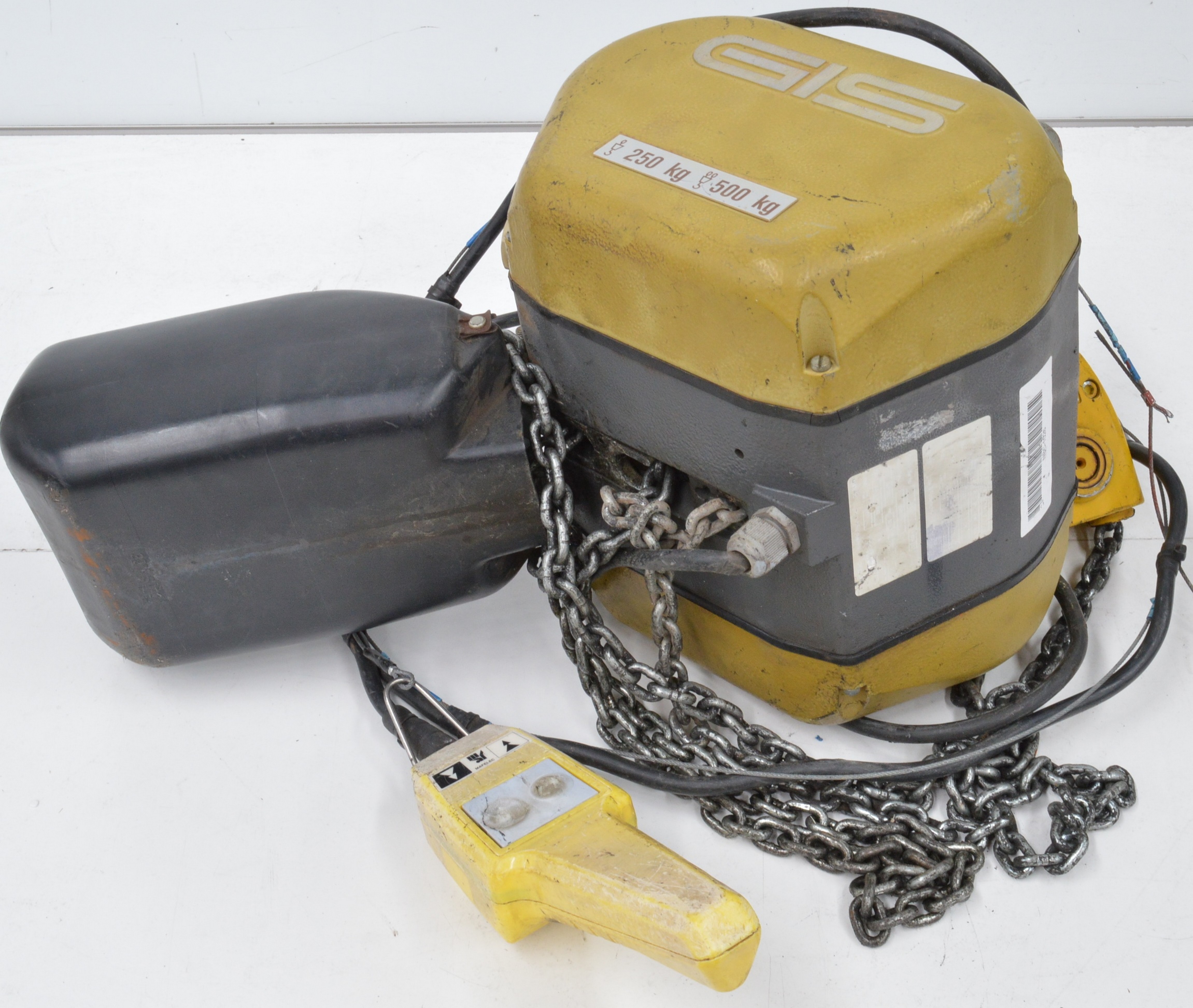 GIS 250/500KG Electric Chain Hoist Lot 920202 ALLBIDS