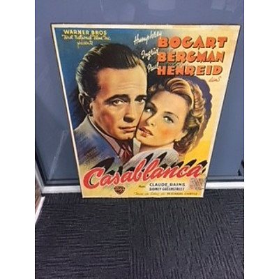 Casablanca Printed Poster