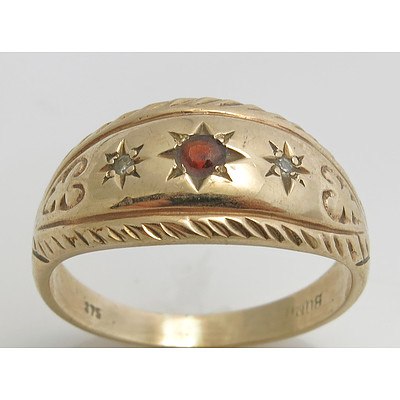 9ct Gold Antique style Ring