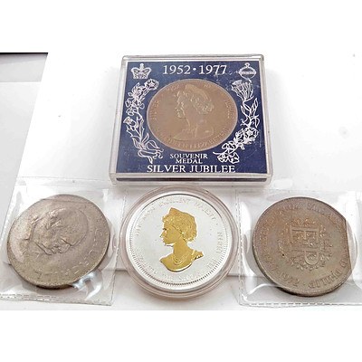 UK Crown-sized Coins & Medals