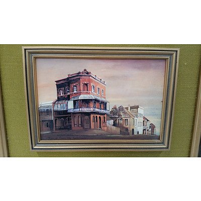 Set of 2 Framed Prints of Sydney Scenes by Keith Sanger