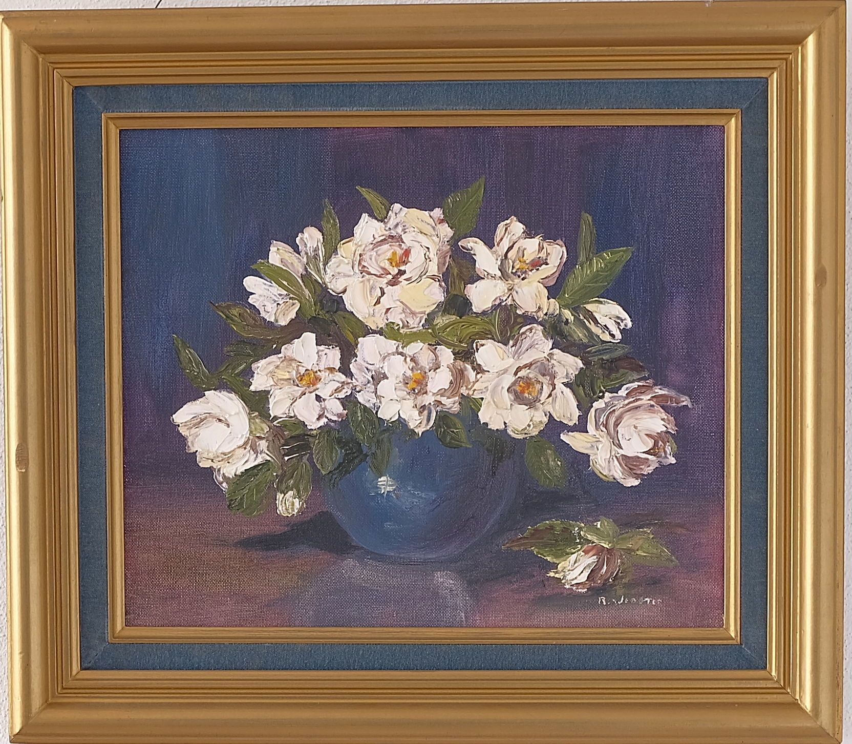 Rita Webster Gardenias 1973 Oil - Lot 925918 | ALLBIDS