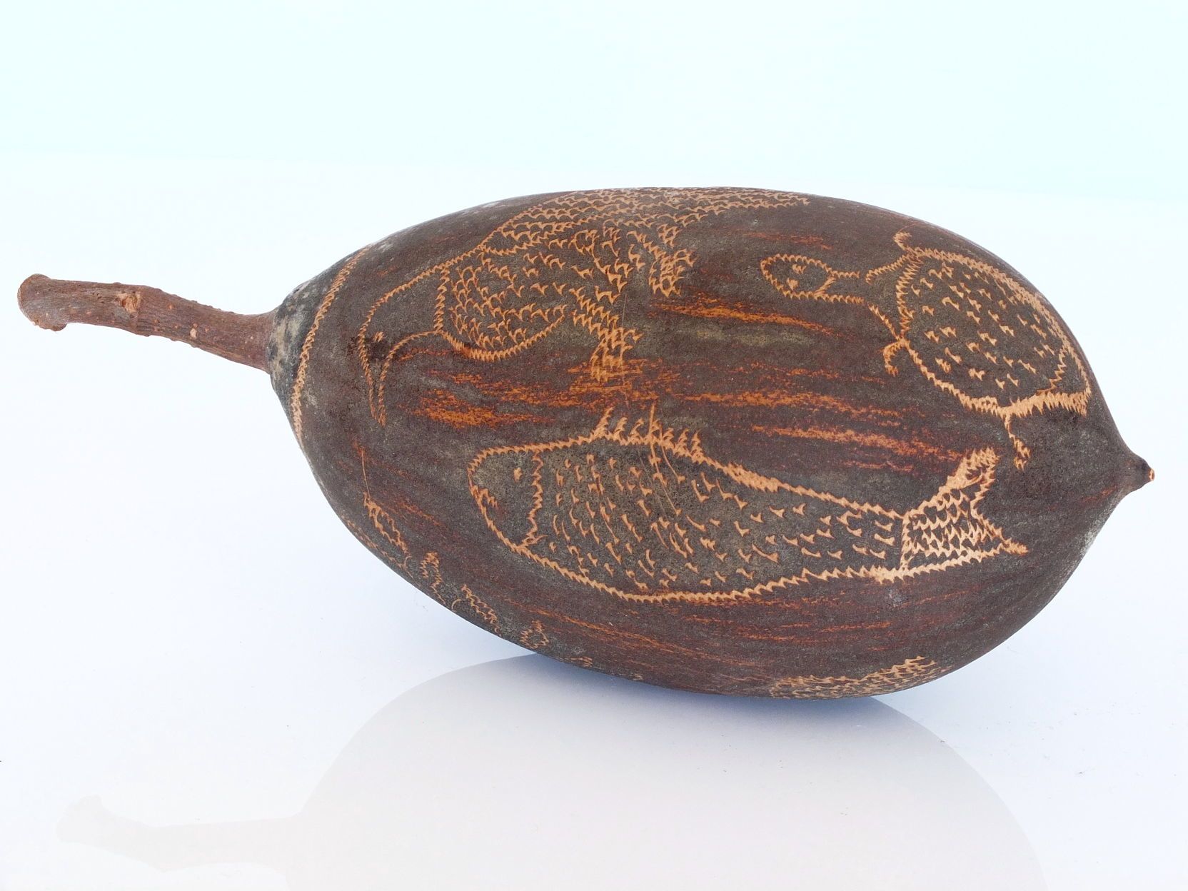 Aboriginal Carved Boab Nut - Lot 925810 | ALLBIDS