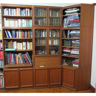 Retro Teak Chiswell Wall Unit