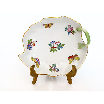 Hungarian Herend Hand Painted Porcelain Dish