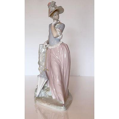 Lladro Lady with Parasol