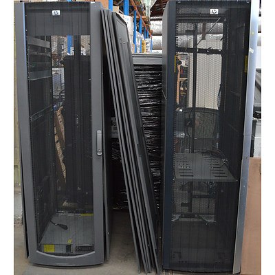 HP 19" Server Racks - Lot of Two